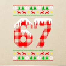 67 vianočný motív