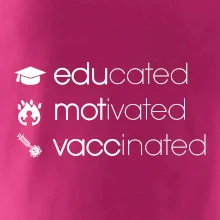 Educated motivated vaccinated Educated motivated vaccinated
