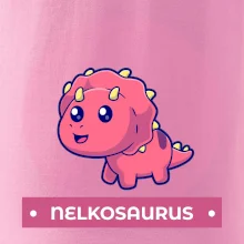 Dinosaurie mená - růžový dinosaurus