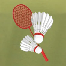 Bedminton - pálka a košík