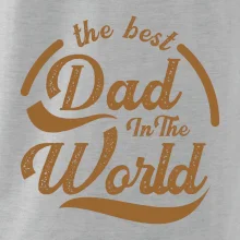 The best dad in the world - písacie