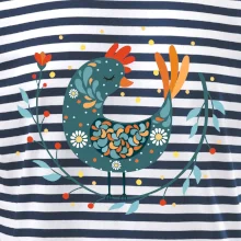 Folklór - sliepky s margarétkami