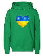 Ukrajina srdce vlajka