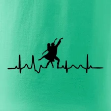 EKG tanec - tancujúca dvojica