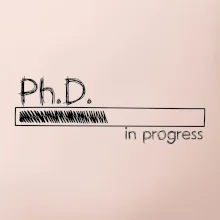 In progress titul Ph.D. doktor / doktorka (filozofia)