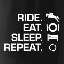Ride Eat Sleep Repeat Kôň Ride Eat Sleep Repeat Kôň