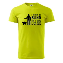 I might be blind I might be blind