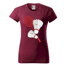 Bedminton - pálka a košík