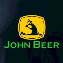John Beer jeleň s pivom