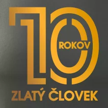 10 rokov zlatý človek