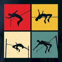 Skok do výšky vintage