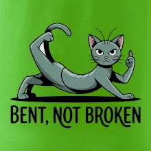 Bent, not broken zelená kočka
