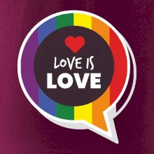 Love is love bublina