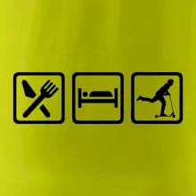 Eat sleep kolobeh - kolobežka