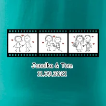 Svadobný deň - váš nápis (Hana-creative)