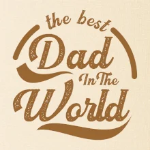 The best dad in the world - písacie