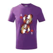 Srdcová Kráľovná kreslená (Pecka Design)