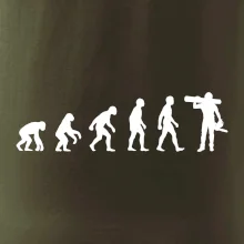 Evolúcia drevorubač - píla a kmeň