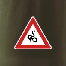 Dopravná značka - Pozor had