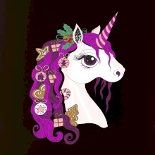 Vianočný jednorožec