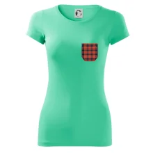 Flanelové triko červené