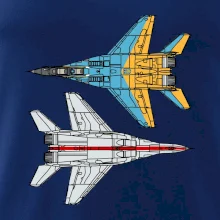 Mig 29 Fulcrum zo spoda a zo shora