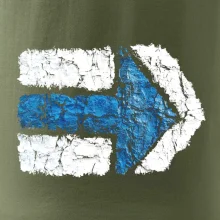 Párová turistická značka modrá Párová turistická značka modrá