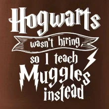 Harry - Hogwarts wasn’t hiring, so I teach Muggles instead