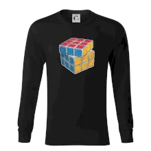 Rubikova kocka kreslená