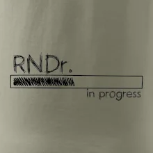 In progress titul RNDr. doktor / doktorka prírodných vied