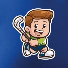 Ikona pozemný hokej chlapec