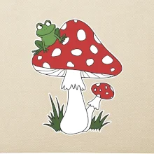 Goblincore  houba veselá