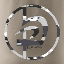 Krav maga  maskáčový nápis