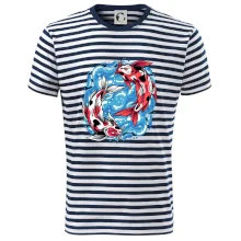 Yin & Yang Koi kapor - červený Yin & Yang Koi kapor - červený