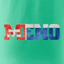 Slovenská vlajka - Váš nápis Slovenská vlajka - Váš nápis