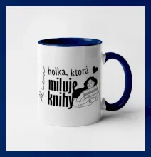 Čiernobiela holka, ktorá miluje knihy - holka - Vaše meno