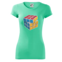 Rubikova kocka kreslená