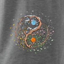 Yin & Yang strom - zima, leto