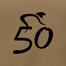 Cyklista oslavuje päťdesiatku (50)