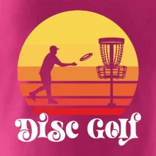 Disc golf postava vintage Disc golf postava vintage