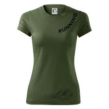 Running nápis šikmo