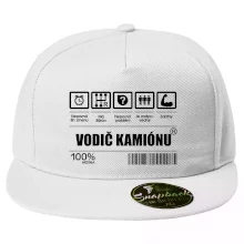 Čiarový kód - Vodič kamiónu Čiarový kód - Vodič kamiónu