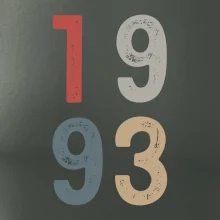 Vintage číslica 1993