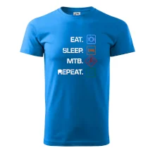 Eat sleep MTB repeat