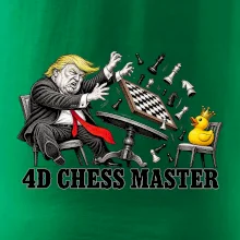 Donald Trump prohrává šachy s kachnou