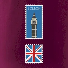 Londýn známka farebná
