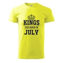 Kings are born in July