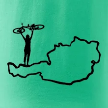 Cyklistka - Mapa Rakúska