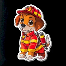 Malý hasič - psík Malý hasič - psík