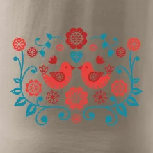 folklór - dva červené vtáčiky folklór - dva červené vtáčiky